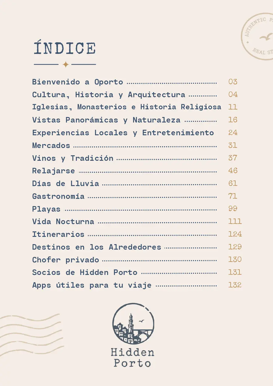 Hidden Porto, página 2 del libro