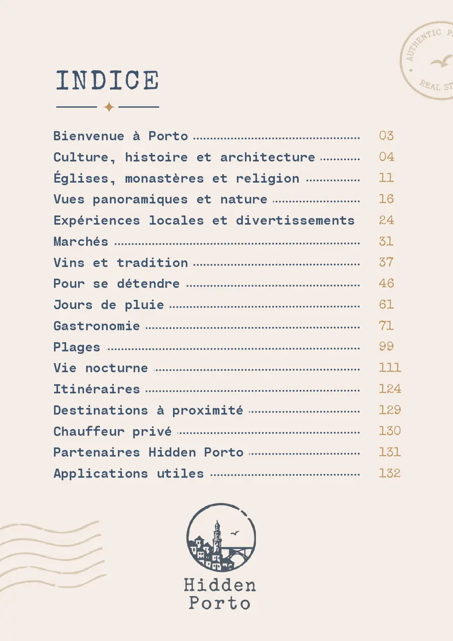 Hidden Porto, page 2 du livre